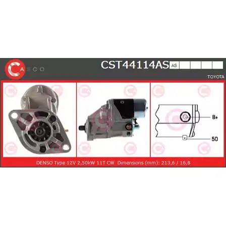 Стартер CASCO CST44114AS MFBDH8 3264531 G0A18 C