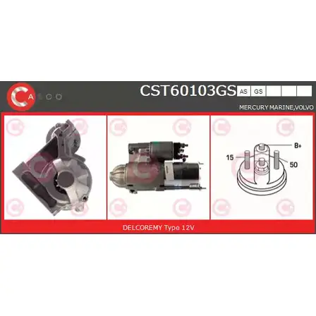 Стартер CASCO CST60103GS 93QZ D 3264658 IT4KHD