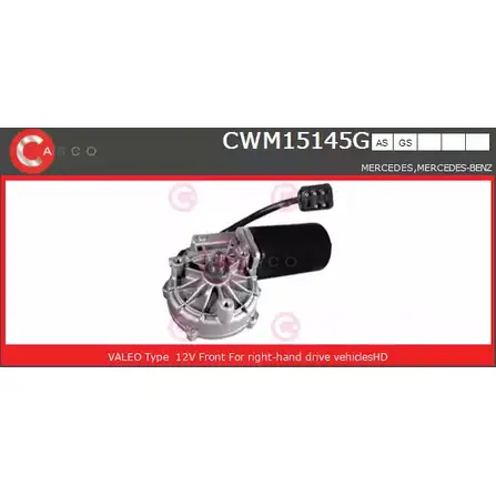 Мотор стеклоочистителя CASCO CWM15145GS VR9Z3 I59S 0HA 3264906