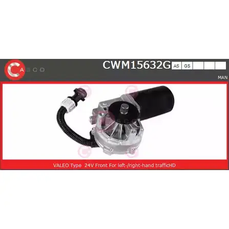 Мотор стеклоочистителя CASCO CWM15632GS 42LW5GE VJDEVR G 3265076 изображение 0