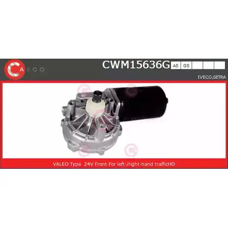 Мотор стеклоочистителя CASCO CWM15636GS 3265079 2 70CZ G9E3HS изображение 0