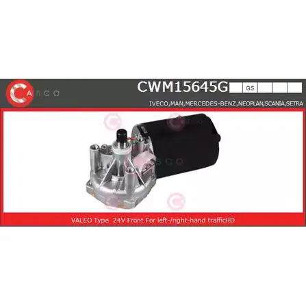 Мотор стеклоочистителя CASCO 3265087 CWM15645GS EJTEW HQ CNH изображение 0