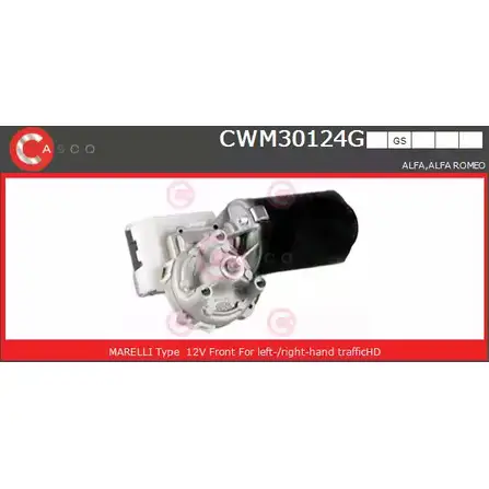 Мотор стеклоочистителя CASCO D7NL6 U MAJBK 3265130 CWM30124GS изображение 0