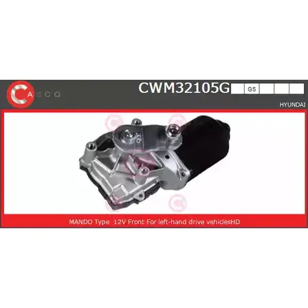 Мотор стеклоочистителя CASCO Y78I04F E1J4Z H 3265214 CWM32105GS изображение 0