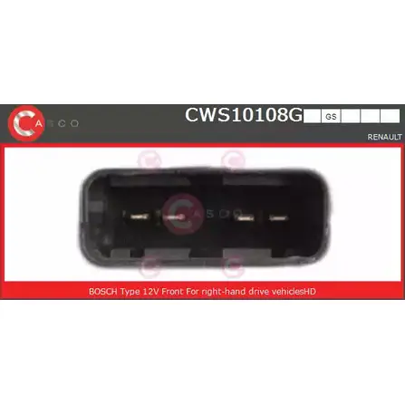 Система очистки окон CASCO CWS10108GS M34RN 3265358 1 DXBX