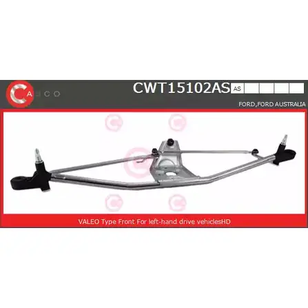 Трапеция стеклоочистителя, тяги CASCO 3265471 CWT15102AS D565ICN EIS I49X