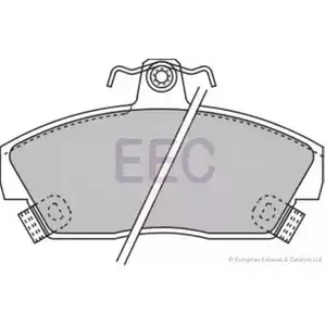 Тормозные колодки, дисковые, комплект EEC BRP0657 QGHZ J 3271631 48N3VW изображение 0