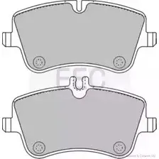 Тормозные колодки, дисковые, комплект EEC BRP1166 3271855 0H TC8 FCVPO2Q изображение 0