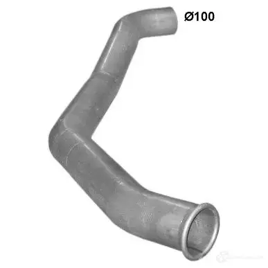 Выхлопная труба глушителя POLMO 4307460 KN KSJ 68.31 изображение 0