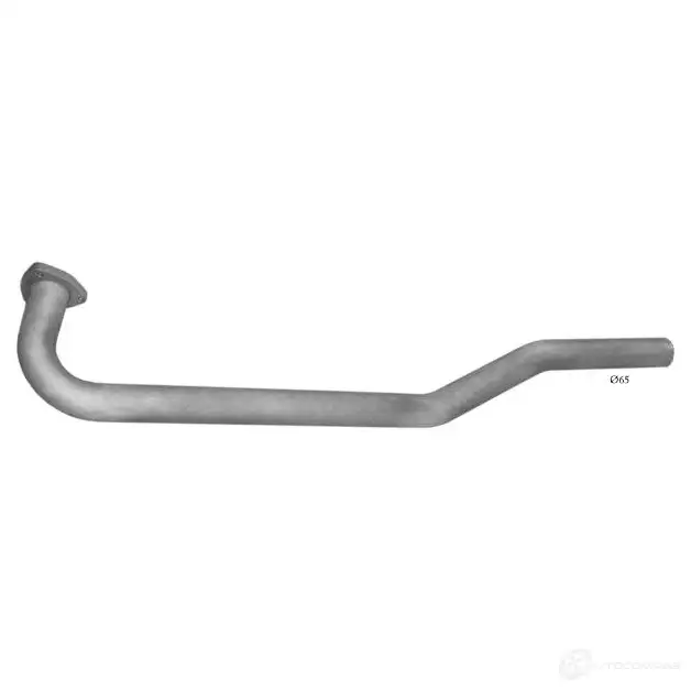 Выхлопная труба глушителя POLMO 4307458 68.28 T90 RFFT