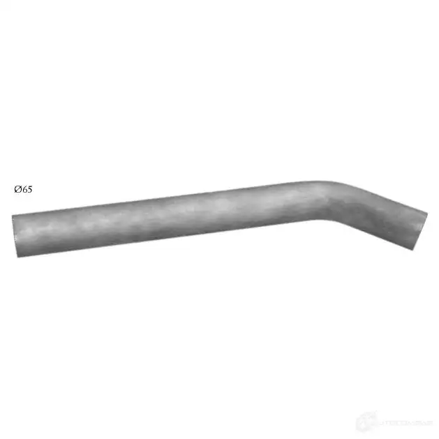 Выхлопная труба глушителя POLMO 68.12 J8V9K XM 4307434 изображение 0