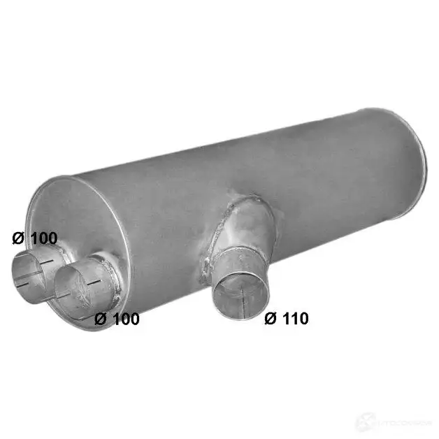 Глушитель POLMO 69.88 4307655 9C 38BUO
