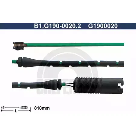 Датчик износа тормозных колодок GALFER 3286424 B1.G190-0020.2 EA6I91 G1 900020