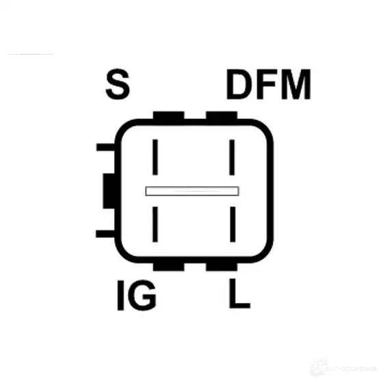 Генератор AS-PL 1437273312 a0738s 2T I96O изображение 5