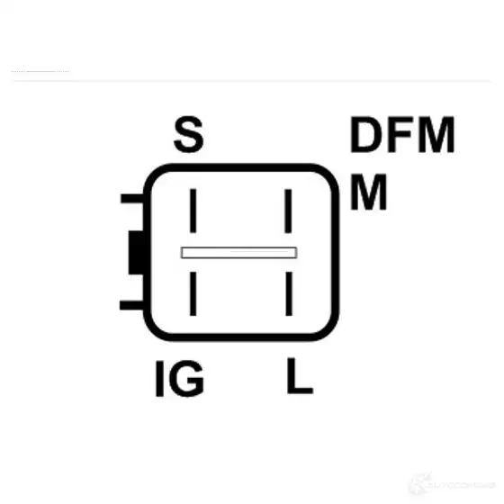 Генератор AS-PL 4264587 5901259446487 a6053(denso) IAFD FI8 изображение 5