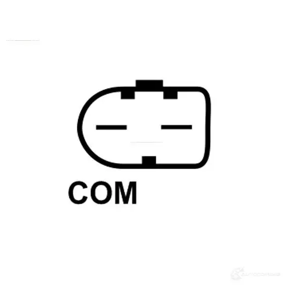 Щетки генератора, с регулятором AS-PL IHF 8W3 4266973 5901259477054 are0145(bosch) изображение 3