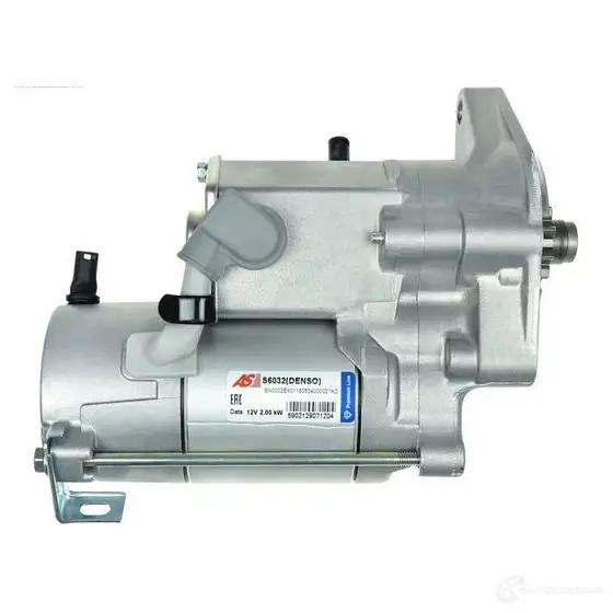 Стартер AS-PL 1424891357 7A FY3 s6032(denso) 5902129071204 изображение 2