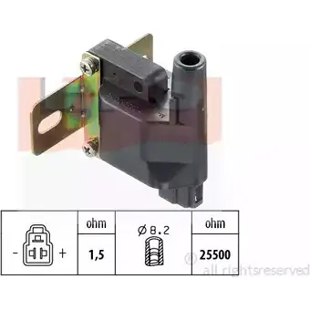 Катушка зажигания EPS 3298582 FACET 9.6249 KW 470 349 1.970.349 изображение 0