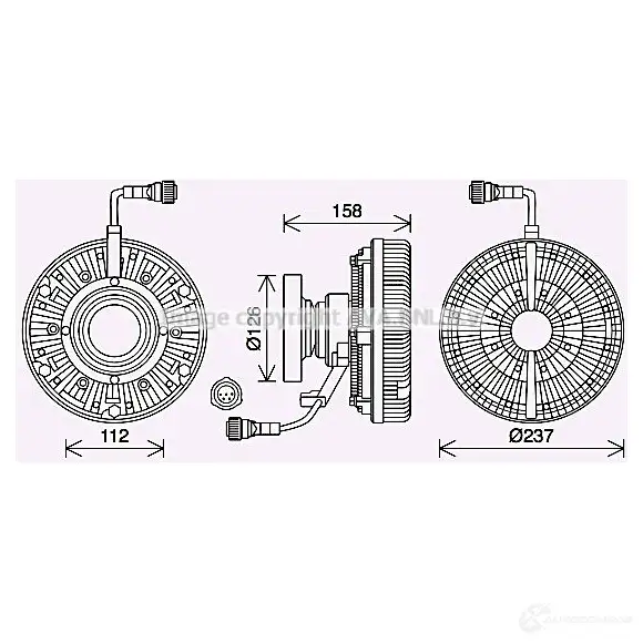 Вискомуфта PRASCO 4045385231089 rec130 1424581431 Z LCE604 - Изображение 1