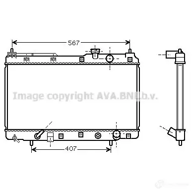 Компрессор кондиционера PRASCO 4045385036066 fdk280 2584550 O8Z XTS изображение 0