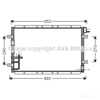 Компрессор кондиционера PRASCO SB V529 hdk235 2588128 4045385164608