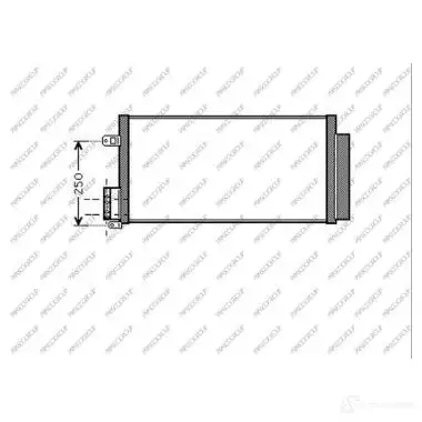 Радиатор кондиционера PRASCO 1437690710 aa210c002 4 MM59ZD изображение 0