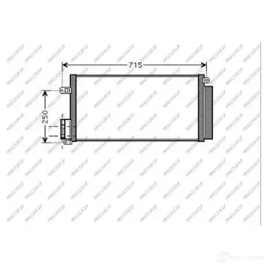 Радиатор кондиционера PRASCO 1 0BHC 8033533145315 FT137C001 2585482 изображение 0