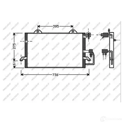 Радиатор кондиционера PRASCO 1437690053 WLD4A 6 ad017c005