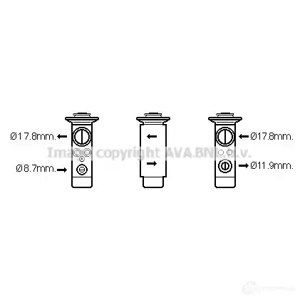 Радиатор кондиционера PRASCO hy5246 6269594 4045385169986 7 VG7M