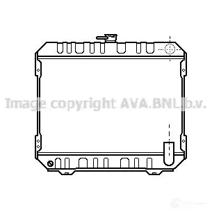 Радиатор кондиционера PRASCO 8VBU K 6270416 4045385170340 ol5560