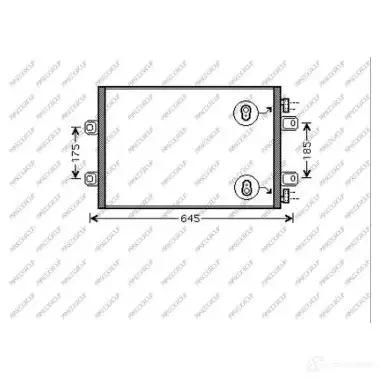 Радиатор кондиционера PRASCO DR4H B RN972C001 1437690453