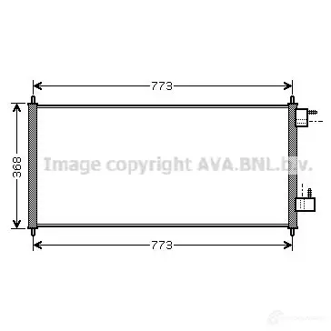 Радиатор кондиционера PRASCO FD9 30C001 2584449 HSNFDGY fda5361