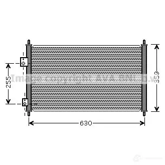 Радиатор кондиционера PRASCO 4045385061549 hd5165 YBTD ZF 2587897 изображение 0