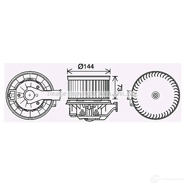 Радиатор кондиционера PRASCO rt5186 2603858 4045385119196 JHU 956
