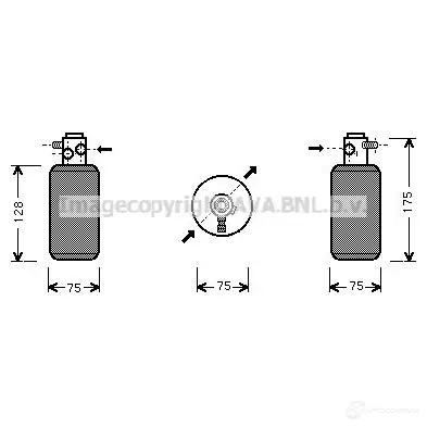 Осушитель кондиционера PRASCO 4045385048137 2596374 msd050 AO HR9 изображение 0