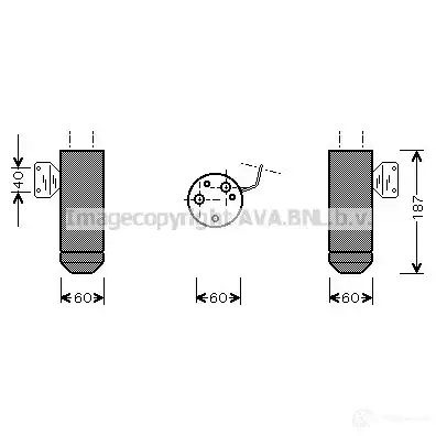 Осушитель кондиционера PRASCO ftd075 4045385047901 X7OW4 N 2587221 изображение 0