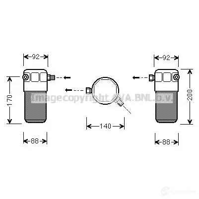 Осушитель кондиционера PRASCO 22 J7KG 4045385158751 2574784 aid303 изображение 0