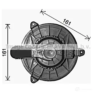 Моторчик печки, вентилятора PRASCO J9O 3T 1437707472 fd8668
