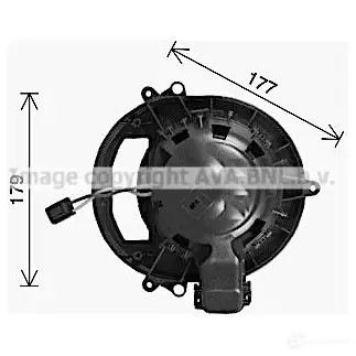 Моторчик печки, вентилятора PRASCO bw8611 1437708838 CBJ7L WK изображение 0