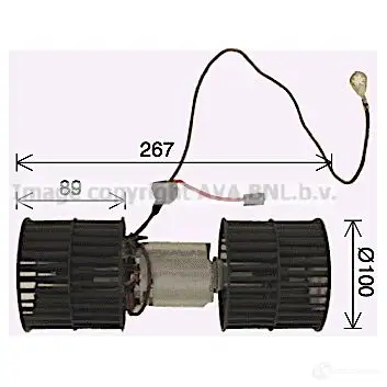 Моторчик печки, вентилятора PRASCO W5 IMB 4045385232093 fd8652 1424477094 изображение 0