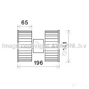 Моторчик печки, вентилятора PRASCO bw8475 2577357 G8LA9 H 4045385195299