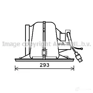 Моторчик печки, вентилятора PRASCO 2604052 4045385202485 MZGAM GC rt8613 изображение 0