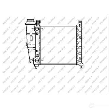 Радиатор охлаждения двигателя PRASCO FT127R001 1437669802 Q4LT PU