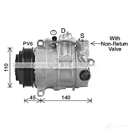 Радиатор охлаждения двигателя PRASCO 2611729 IQ0Z 4 4045385180714 vwa2206 изображение 5