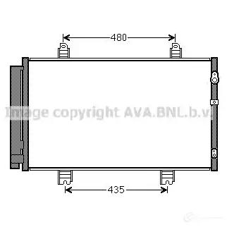 Радиатор охлаждения двигателя PRASCO RE1US 2600246 CI032 R019 pe2136