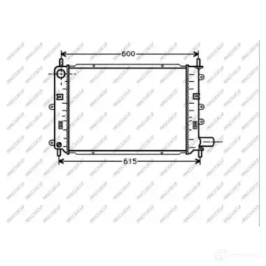 Радиатор охлаждения двигателя PRASCO QL EJ75 FD024R005 1437690421