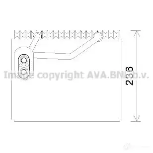 Радиатор охлаждения двигателя PRASCO fta2200 F T132R012 2587113 UFZ3UY