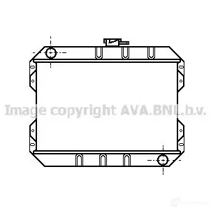 Радиатор охлаждения двигателя PRASCO WBYJ4O dn2261 DS01 1R011 2580175 изображение 0