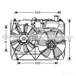 Радиатор охлаждения двигателя PRASCO 2600160 DJR07R pe2012 PG00 5R002