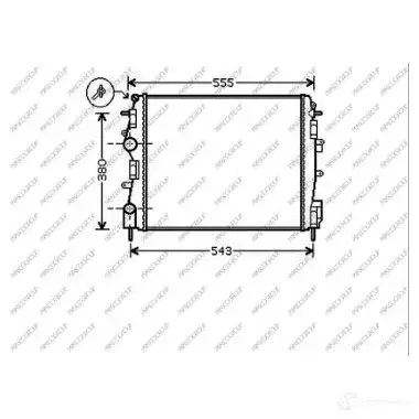 Радиатор охлаждения двигателя PRASCO rn917r008 1437696109 L 9SS7CX изображение 0